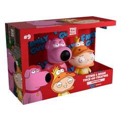 Family Guy Vinyl Figures 2-Pack Stewie & Brian Trick-Or-Treating 10 cm 0810085550488