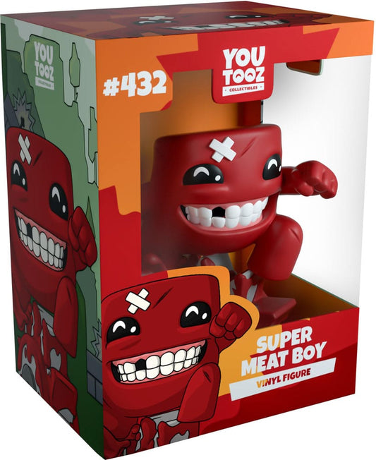 Super Meat Boy Vinyl Figure Super Meat Boy 10 cm 0810085559511