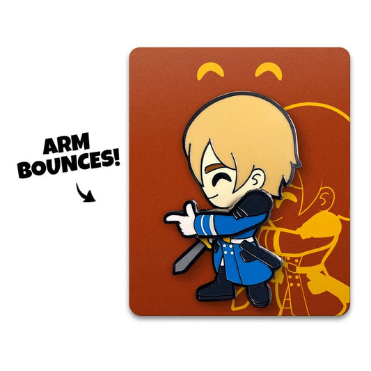 Eiyuden Chronicle: Hundred Heroes Pin Badge Seign 5 cm 0810163652202