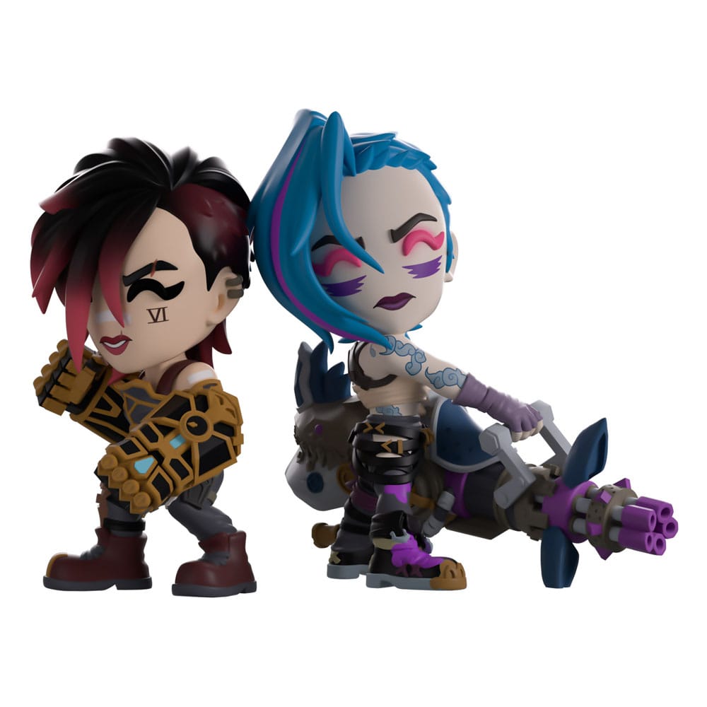 Arcane Vinyl Figures 2-Pack Vi & Jinx 11 cm 0810163652424