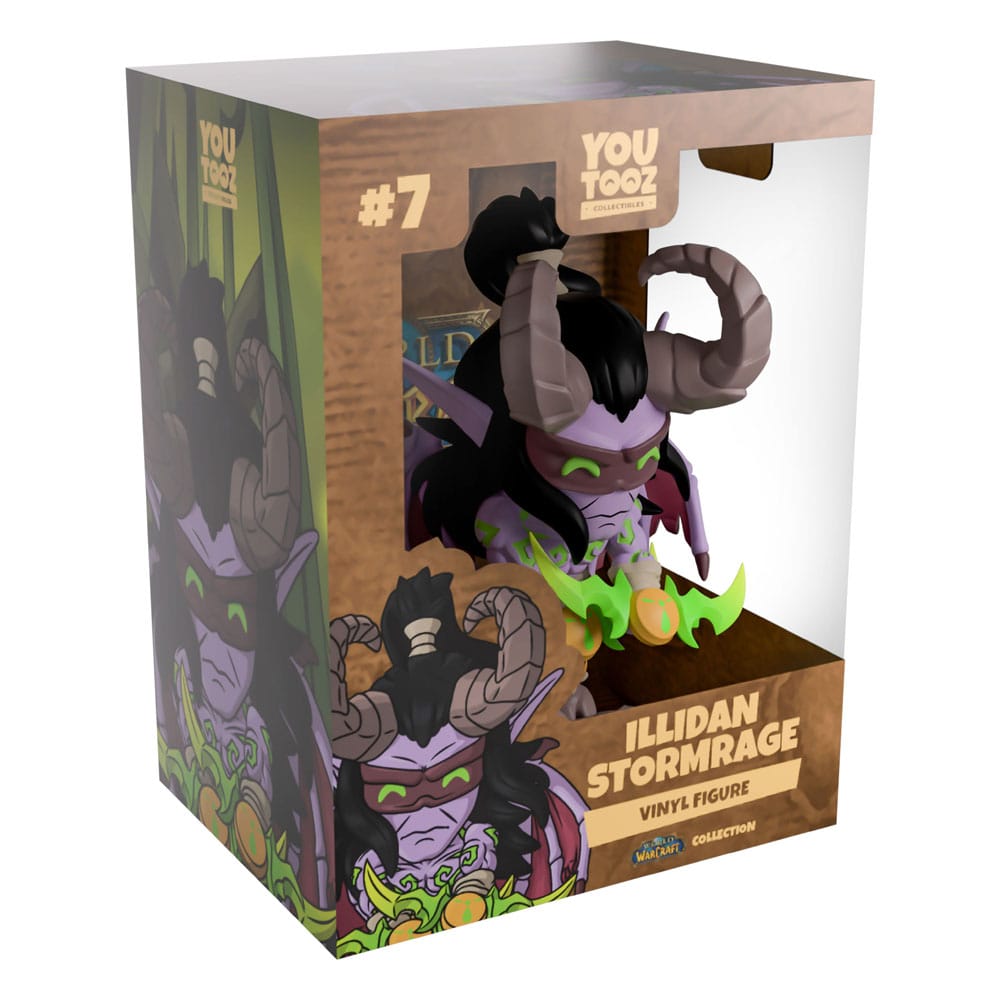 World of Warcraft Vinyl Figure Illidan Stormrage 13 cm 0810163653087