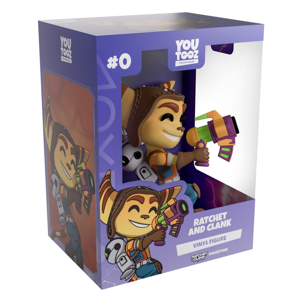 Ratchet & Clank Vinyl Figure Ratchet and Clank 10 cm 0810163653360