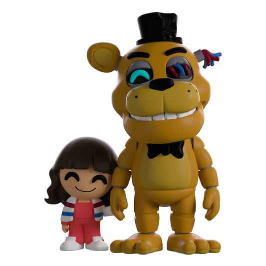 Five Nights at Freddy´s Vinyl Figure Abby & Golden Freddy 11 cm 0810163654404