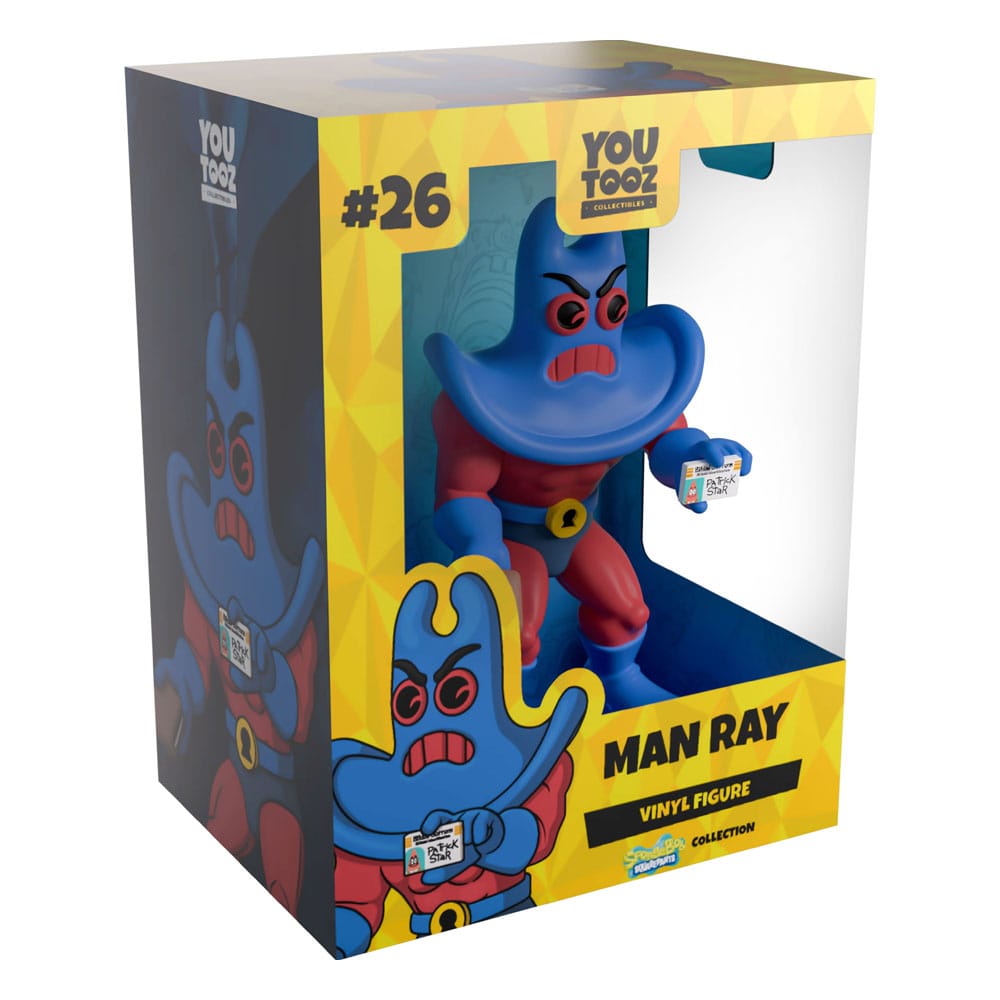 SpongeBob SquarePants Vinyl Figure Man Ray 13 cm 0810140787873