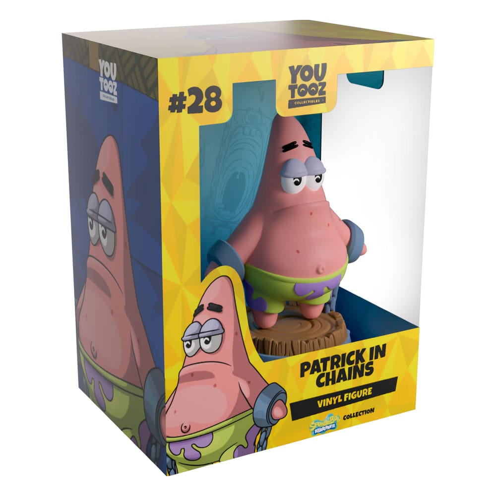 SpongeBob SquarePants Vinyl Figure Patrick In Chains 13 cm 0810140787897