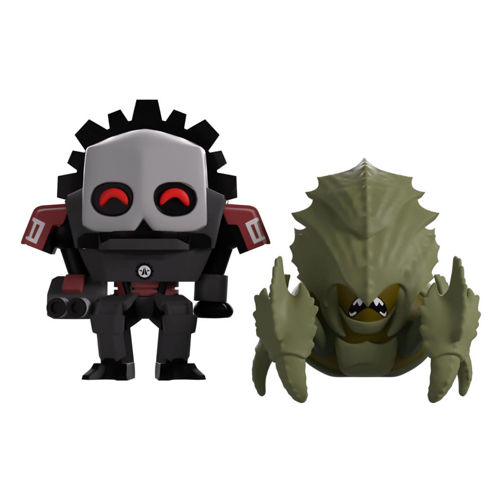 Helldivers 2 Monitor Buddiez Vinyl Figures 2-Pack Charger & Devastator 7 cm 0810140788368