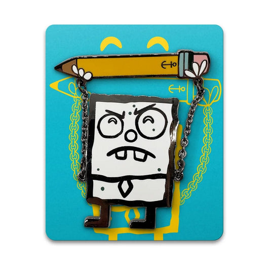 SpongeBob SquarePants Pin Badge DoodleBob 5 cm 0810140789013