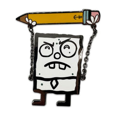 SpongeBob SquarePants Pin Badge DoodleBob 5 cm 0810140789013