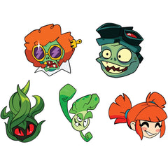 Plants vs. Zombies Enamel Pins Set 5 cm (6) 0810140789051