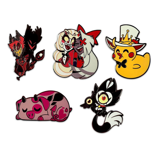 Hazbin Hotel Enamel Pins Set 5 cm (6) 0810140789259