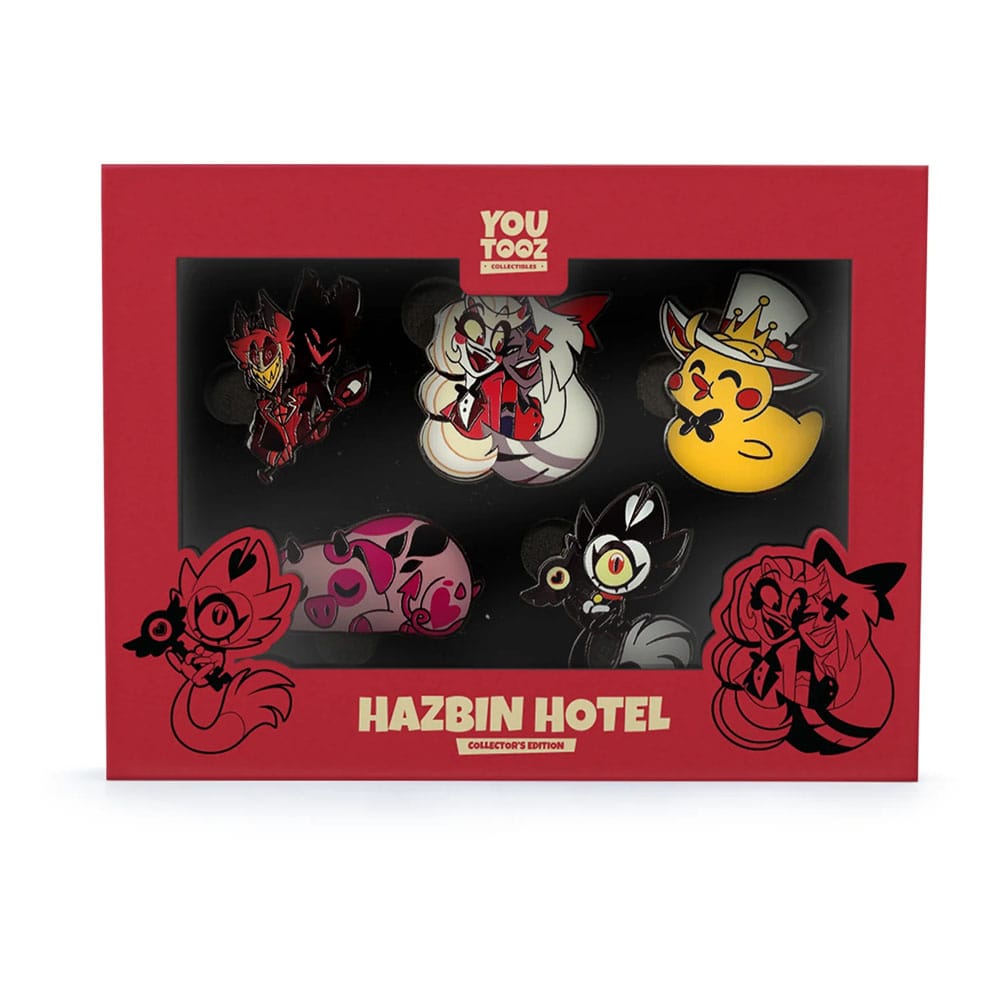 Hazbin Hotel Enamel Pins Set 5 cm (6) 0810140789259