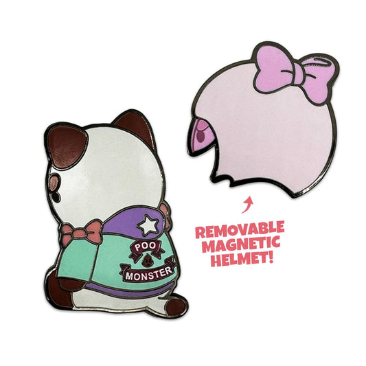 Bee and PuppyCat Bobble Pin Badge PuppyCat 5 cm 0810140789419