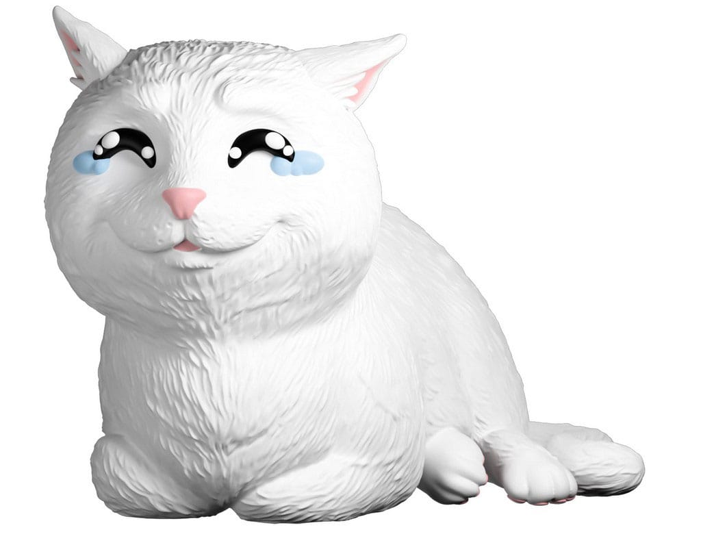 Meme: Crying Cat 3 inch Figure 0733494992574