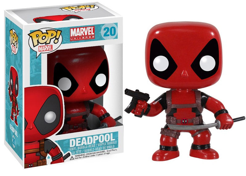 Marvel Comics POP! Vinyl Bobble-Head Deadpool 10 cm 0830395030524