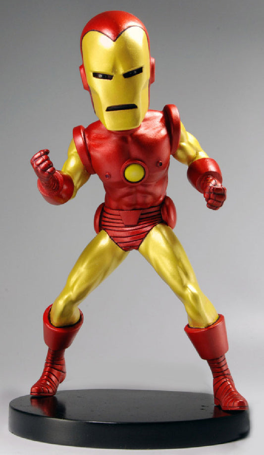 Marvel Classic Extreme Head Knocker Bobble-Head Iron Man 20 cm 0634482614013