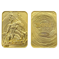  Yu-Gi-Oh: Gandra the Dragon of Destruction Limited Edition 24k Gold Plated Metal Card  5060948292764