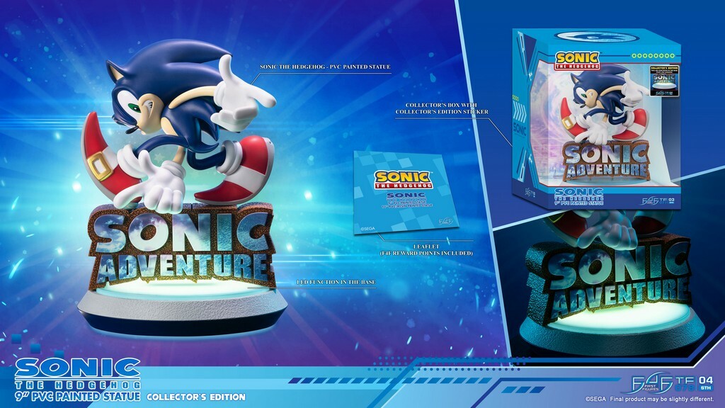  Sonic the Hedgehog: Sonic Adventure Collector's Edition PVC Statue  5060316626900