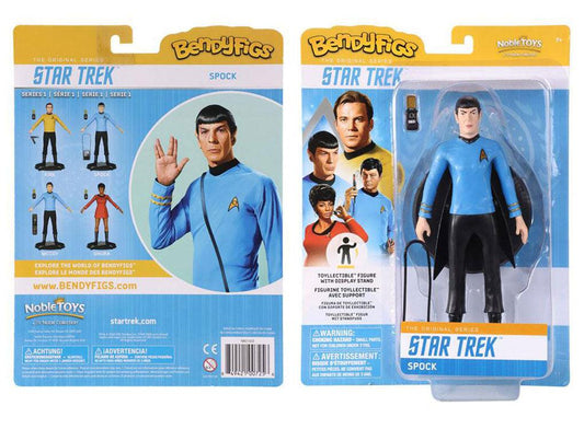 Star Trek Bendyfigs Bendable Figure Spock 19 Cm - Amuzzi