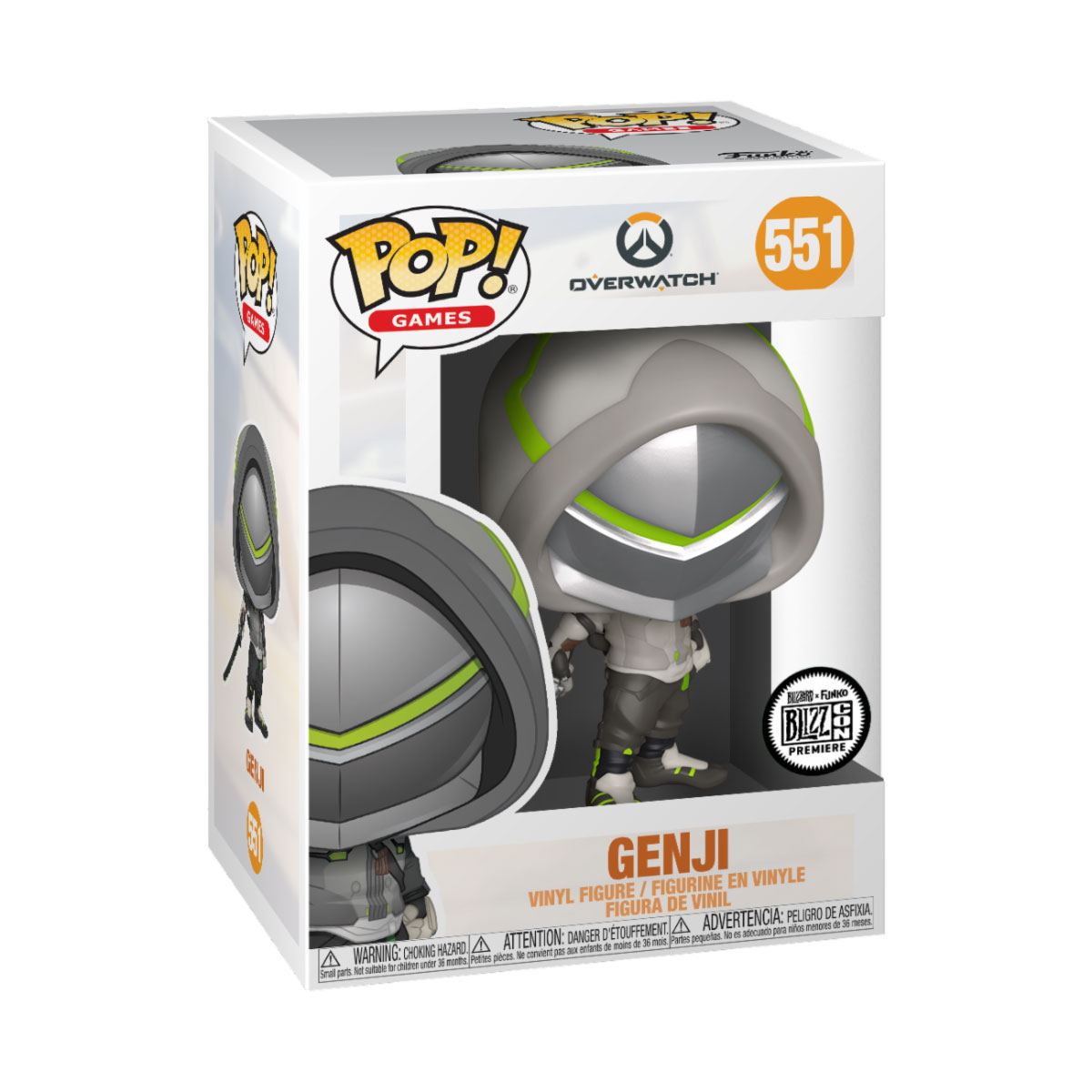 Overwatch POP! Games Vinyl Figure Genji 9 cm - Amuzzi