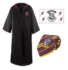 Harry Potter  Robe, Nectie & Tattoo Set Gryffindor Size XS 4895205602588