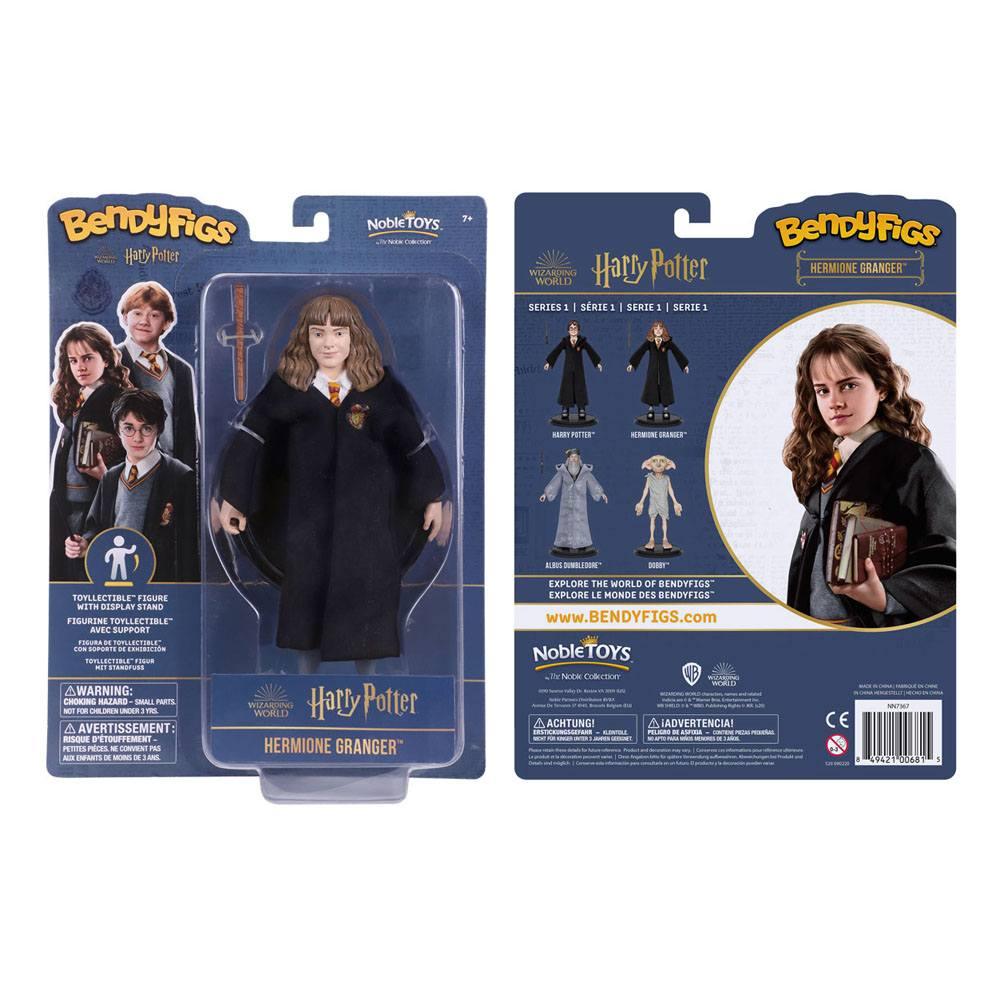 Figurine - Harry Potter - Bendyfigs Hermione Granger Noble Collection
