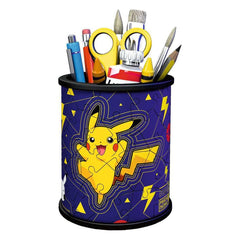 Pokémon 3D Puzzle Pencil Holder (54 Pieces) - Amuzzi