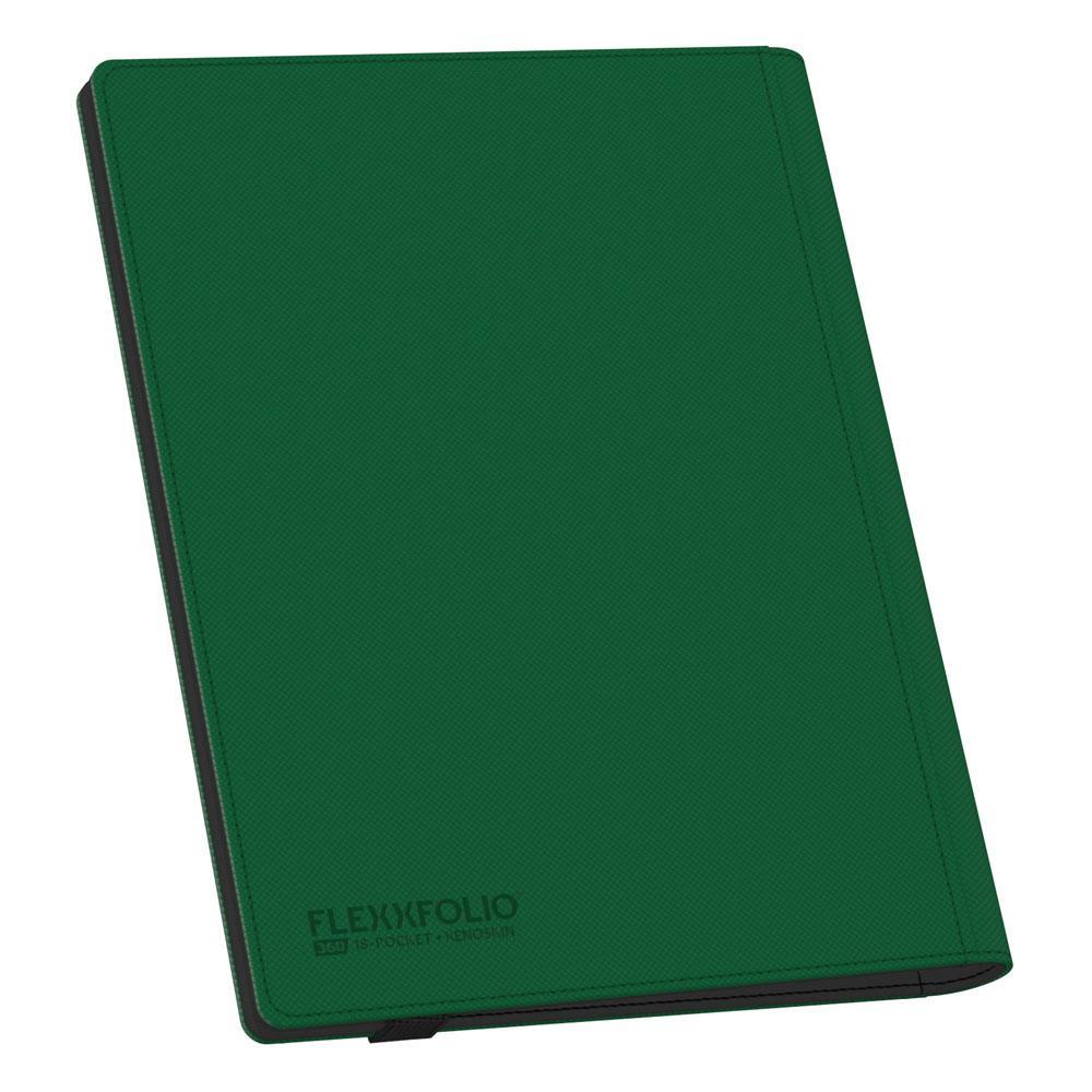 Ultimate Guard Flexxfolio 360 - 18-Pocket Xenoskin Green - Amuzzi